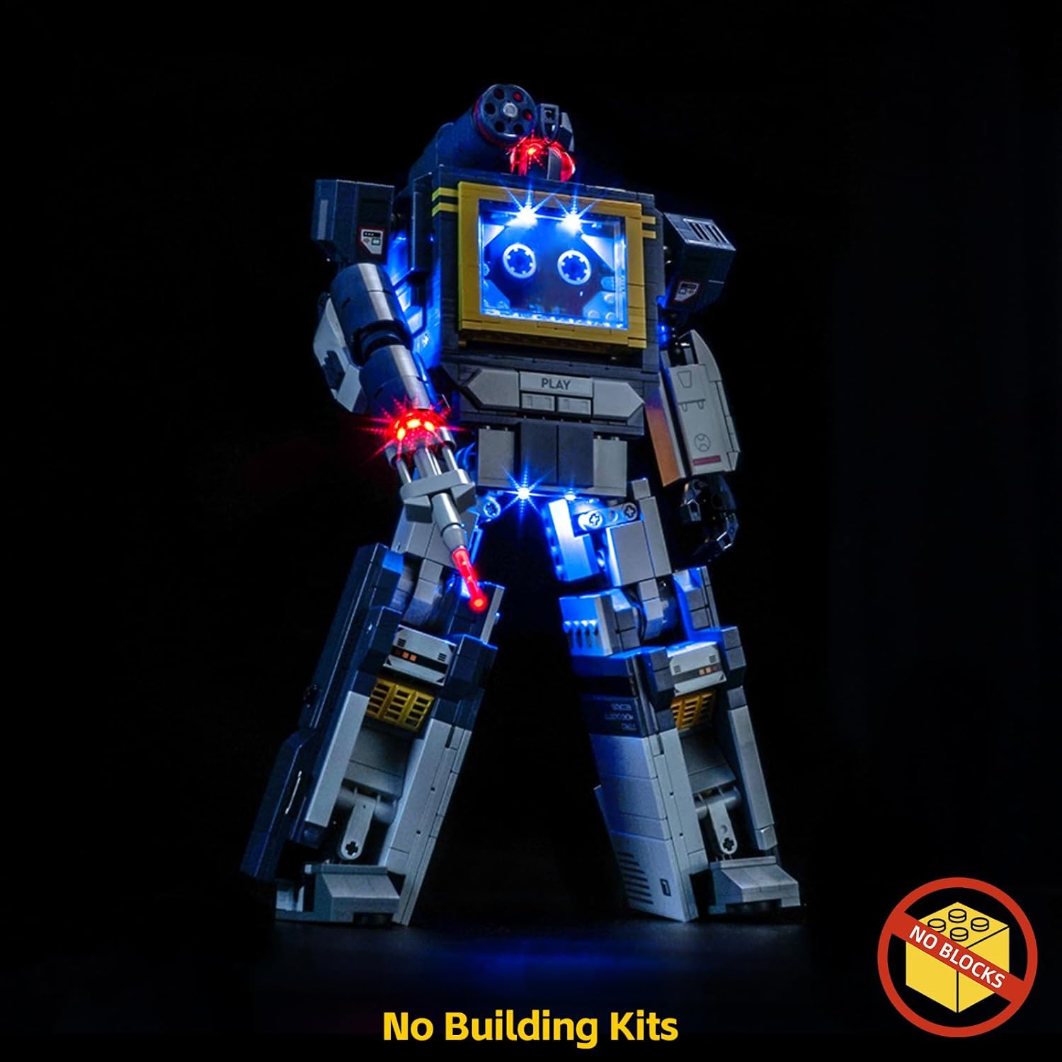 BrickBling LED Light Only, Compatible with Lego Transformers Soundwave, Compatible with Lego 10358-Light Kit Only, Not Come with Model (Classic Version Light)