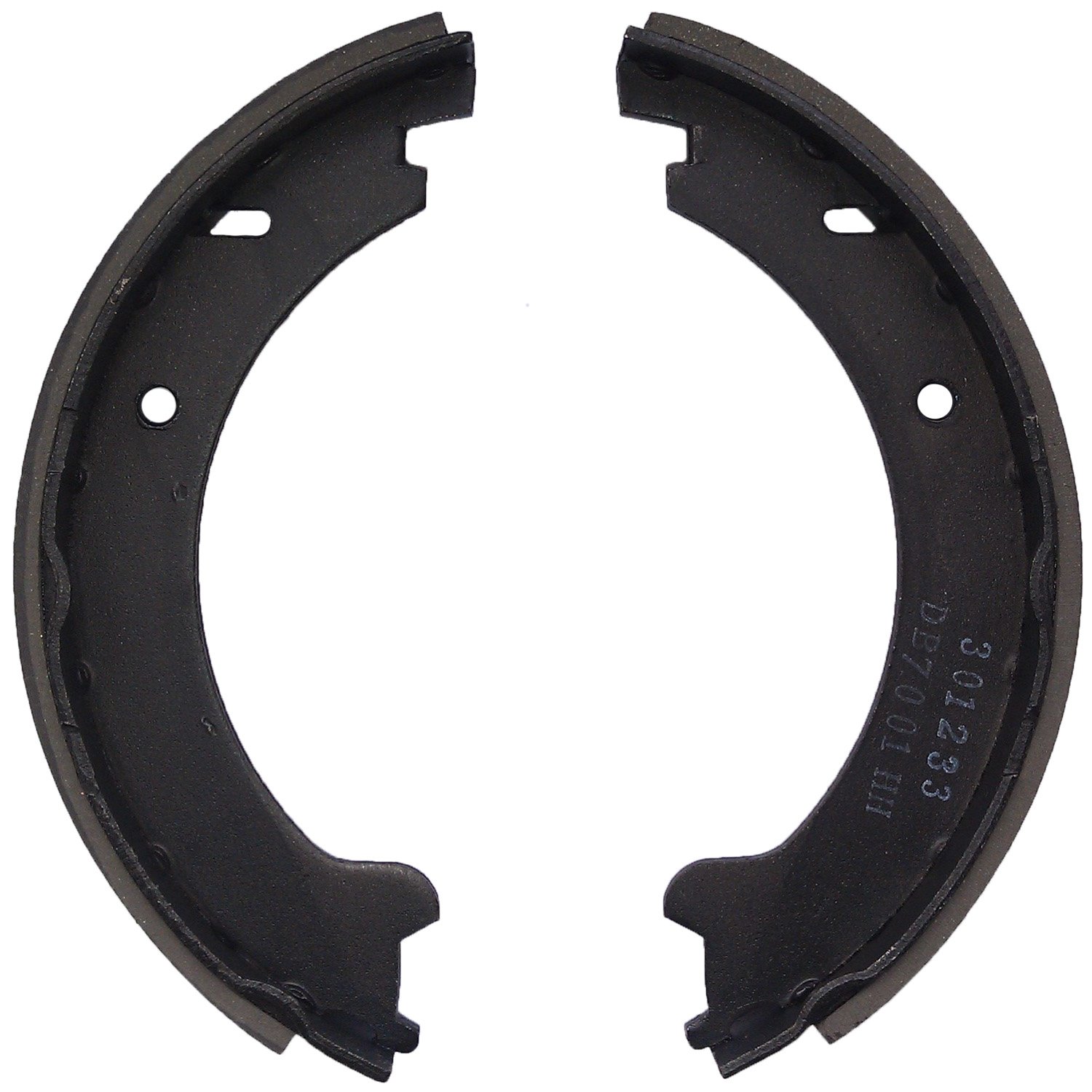 Bosch BS670 Blue Disc Brake Shoe Set - Asbestos-Free, Rust Inhibitive Coating, Includes Hardware - View #10