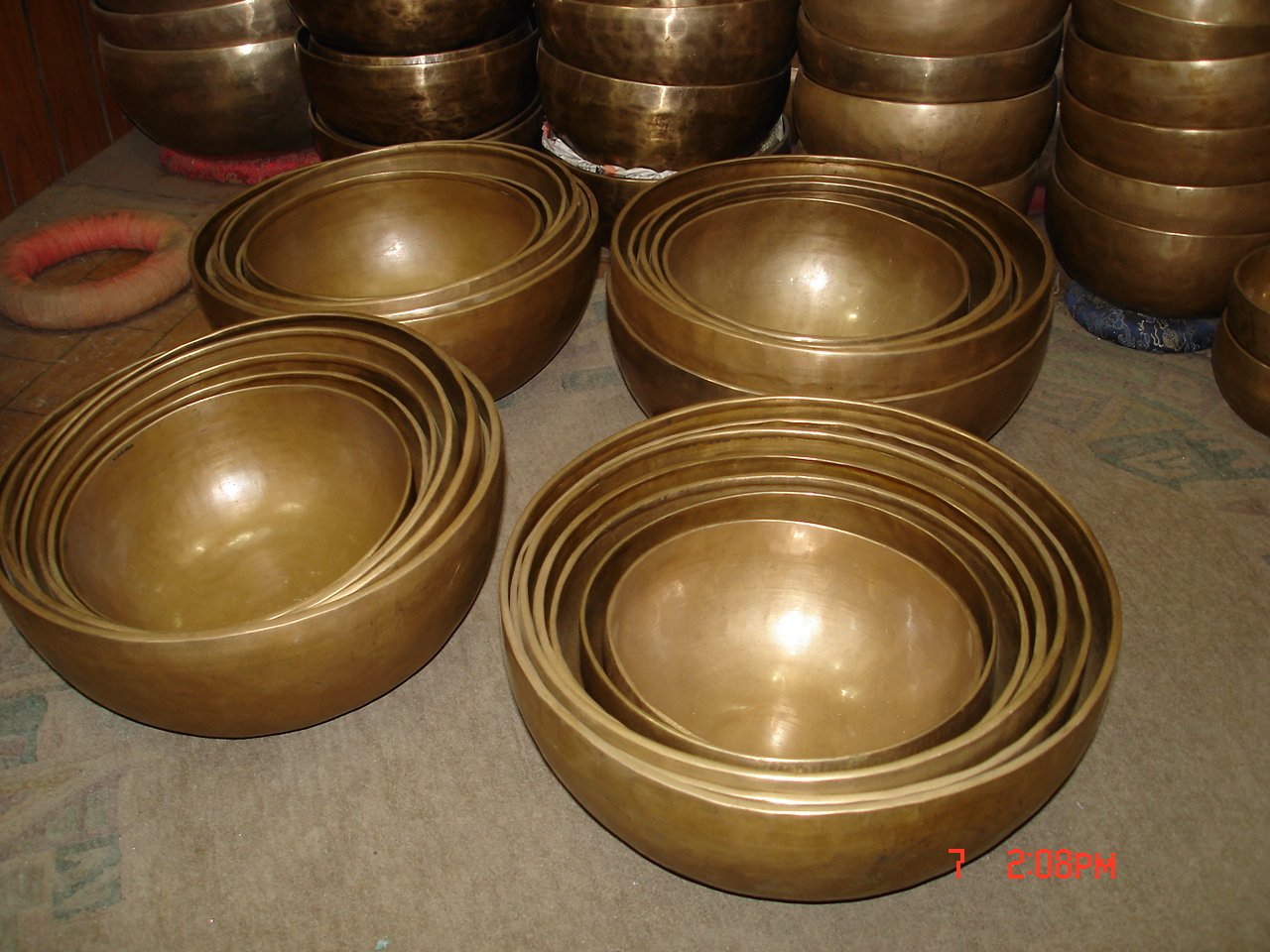 Wholesale lot of Tibetan Singing Bowls 5Kgs