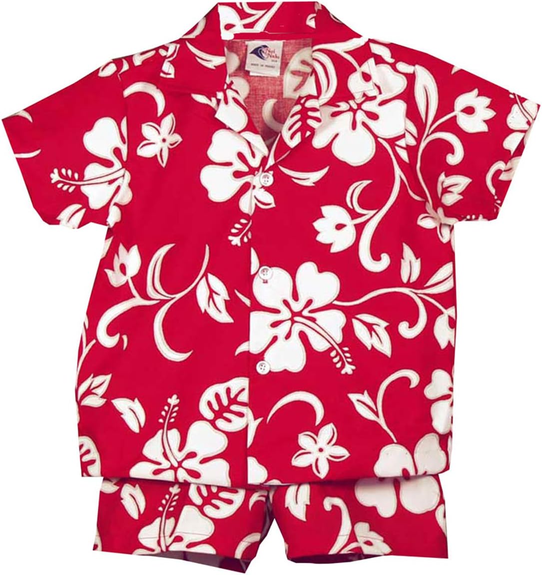 RJC Boy's Classic Hibiscus 2pc Set