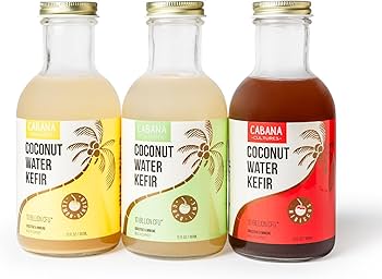 Amazon.com: Cabana Cultures - Probiotic Coconut Water Kefir, Gut