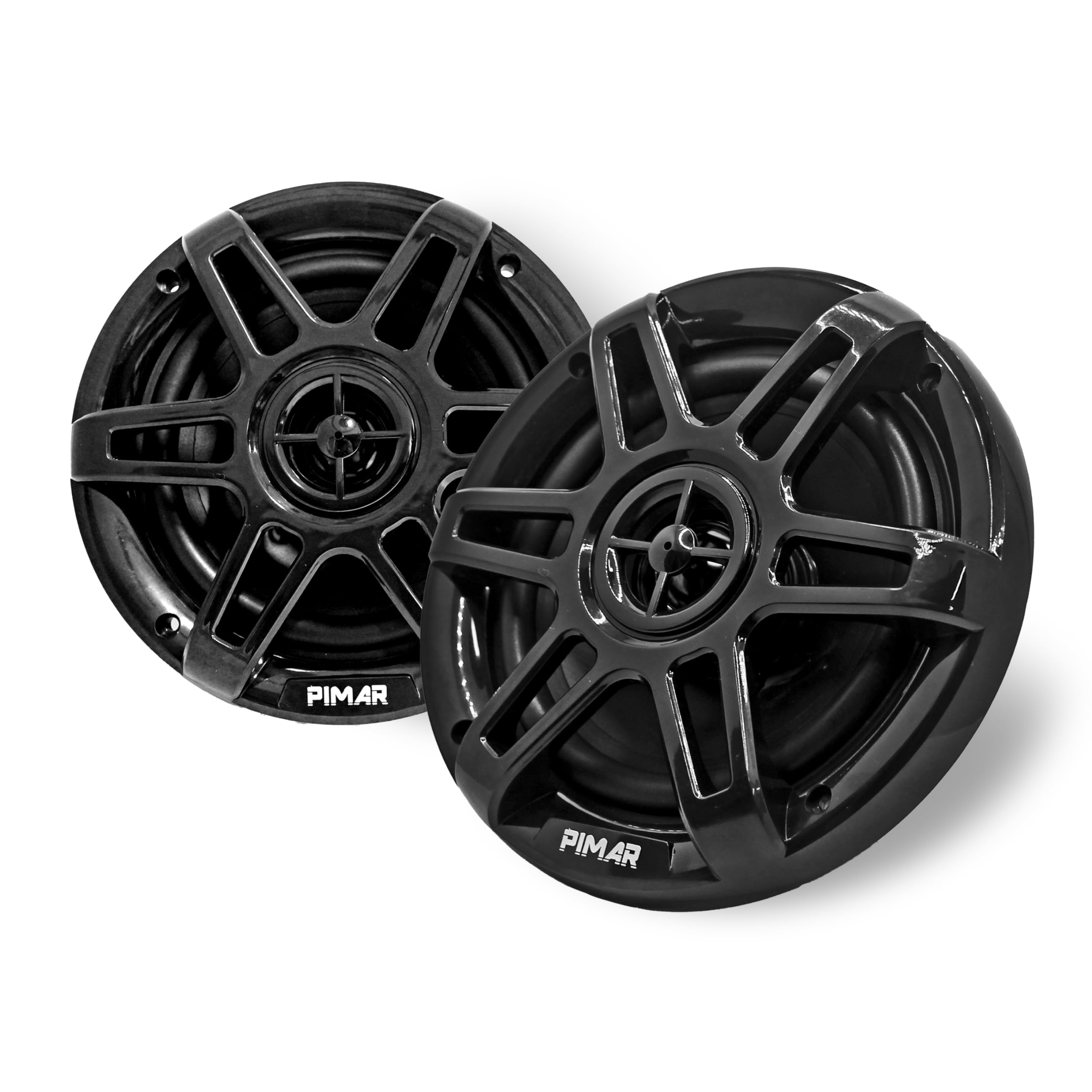 Coppia Altoparlanti Marine 150W - Impermeabili, Per Barche E Gommoni, Colore Nero - Foto 8