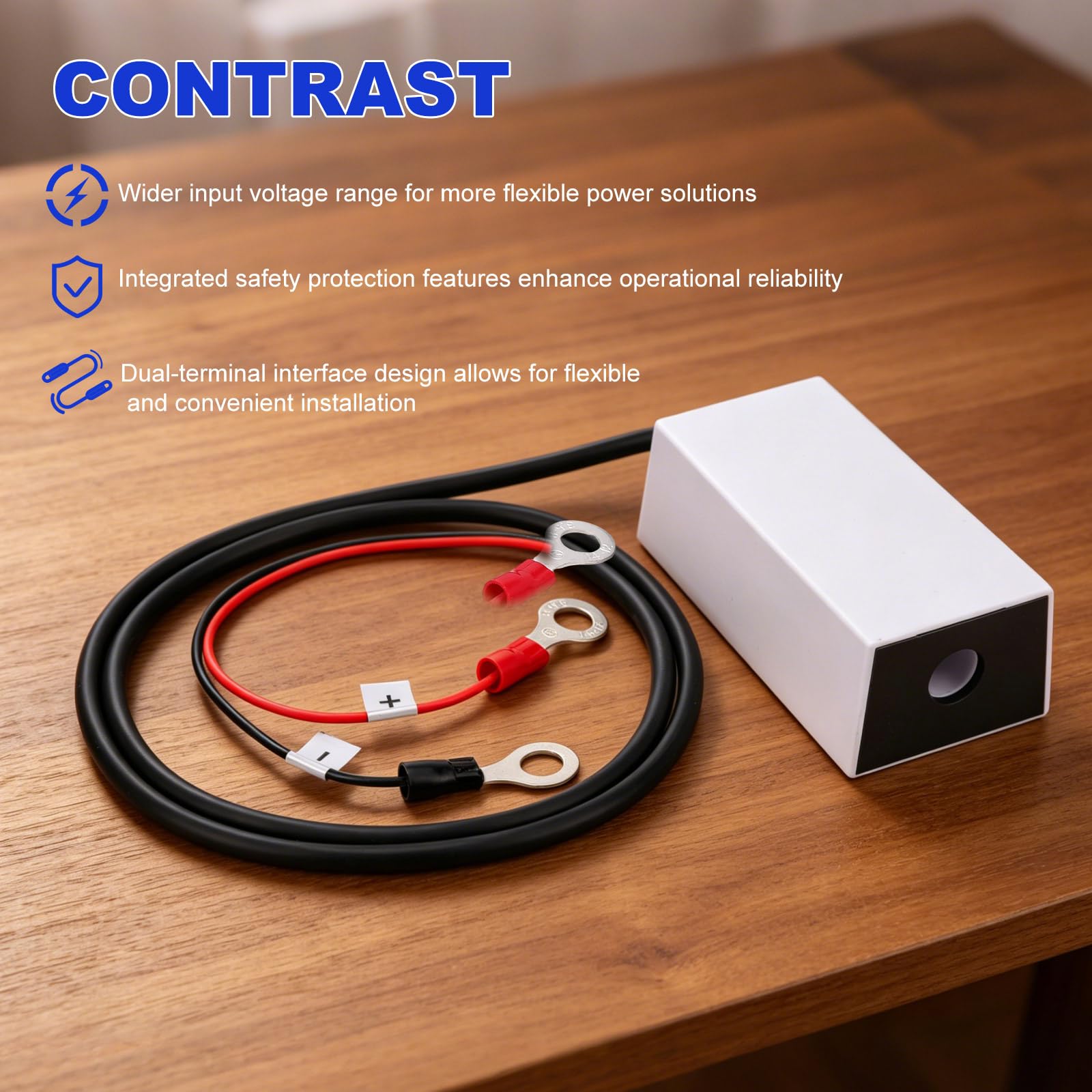 Adaptador Batería para Starlink Mini, Entrada 12V-36V hacia Salida 36V/1,67A Fuente Alimentación Portátil 12V Convertidor Elevador DC Accesorios Adecuado para Autocaravana Barco Campamento