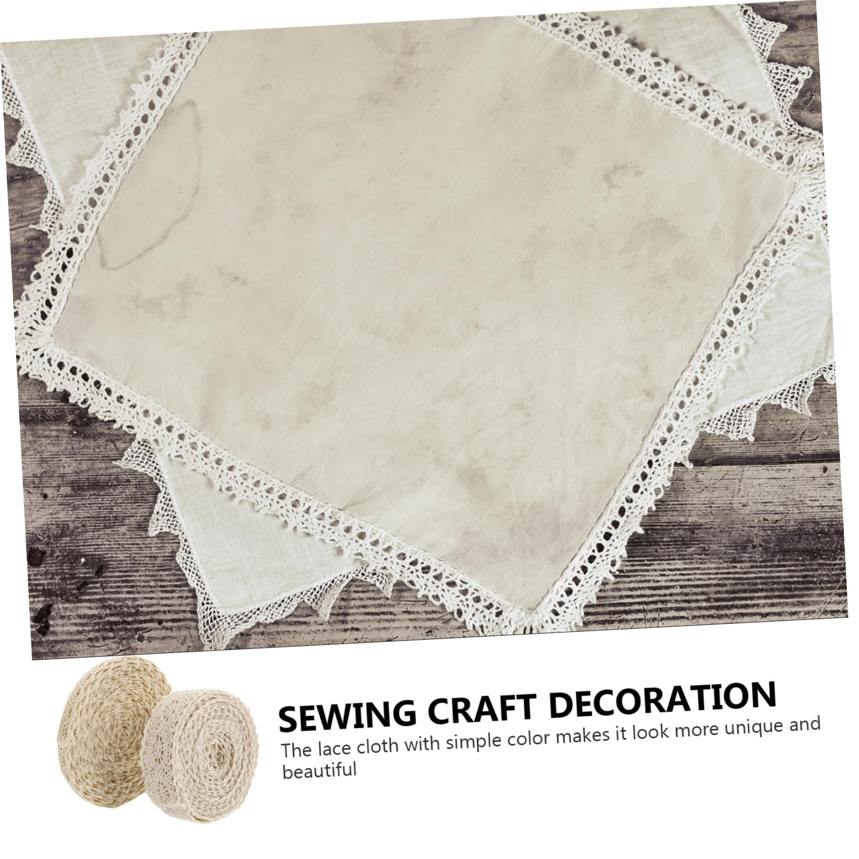 3 Set Di Nastri in Pizzo Versatili Accessori Per Copricapo Semplici Fasce Decorative Per Da Sposa Bordi in Pizzo 2 * 3