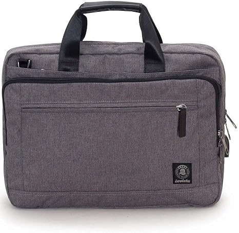 Borsa Ufficio INVICTA - Grigio - Porta PC fino a 15.6'' - Tracolla - Uomo  Donna : Amazon.it: Valigeria