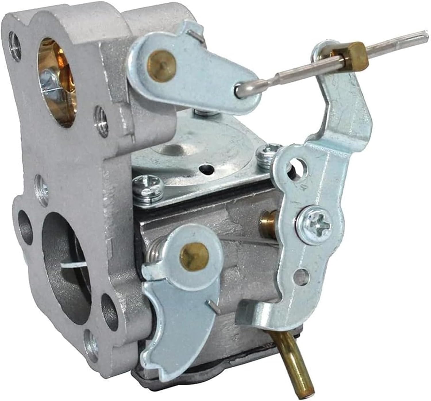 Carburetor kit, top view showing air intake and fuel bowl