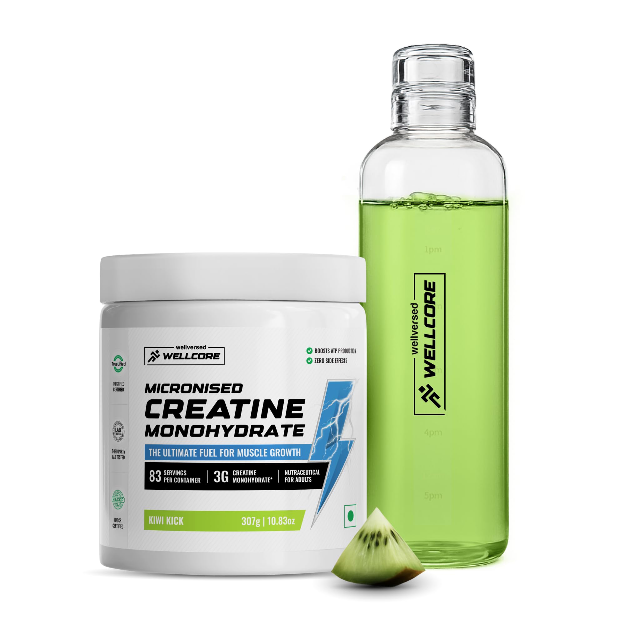 Wellcore Micronised Creatine With Glass Bottle (83 Servings, Unflavoured) — Amazon image 12