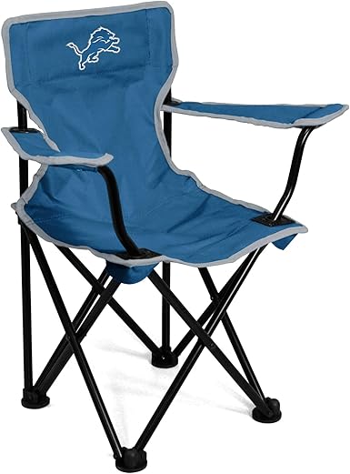 Amazon Com Logo Brands Officially Licensed Nfl Detroit Lions Unisex Toddler Folding Chair One Size Team Color Sports Outdoors