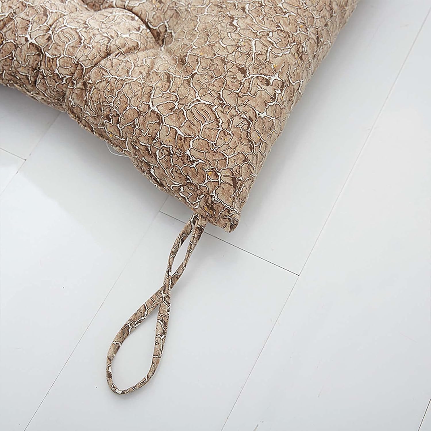 Chair Cushion Covers with Ties, Chair Pads for Dining Chairs 2 Pack, Seat Cushion for Chair Outdoor, Chair Seat Cushion Pads for Home Office Outdoor Seats