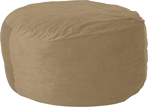 Miniatura 44 de Chill Sack - Funda para puf Microgamuza - Carbón - Solo funda,Microsuede - Chocolate - Solo funda,Microsuede - Azul marino - Solo funda,Guijarro -