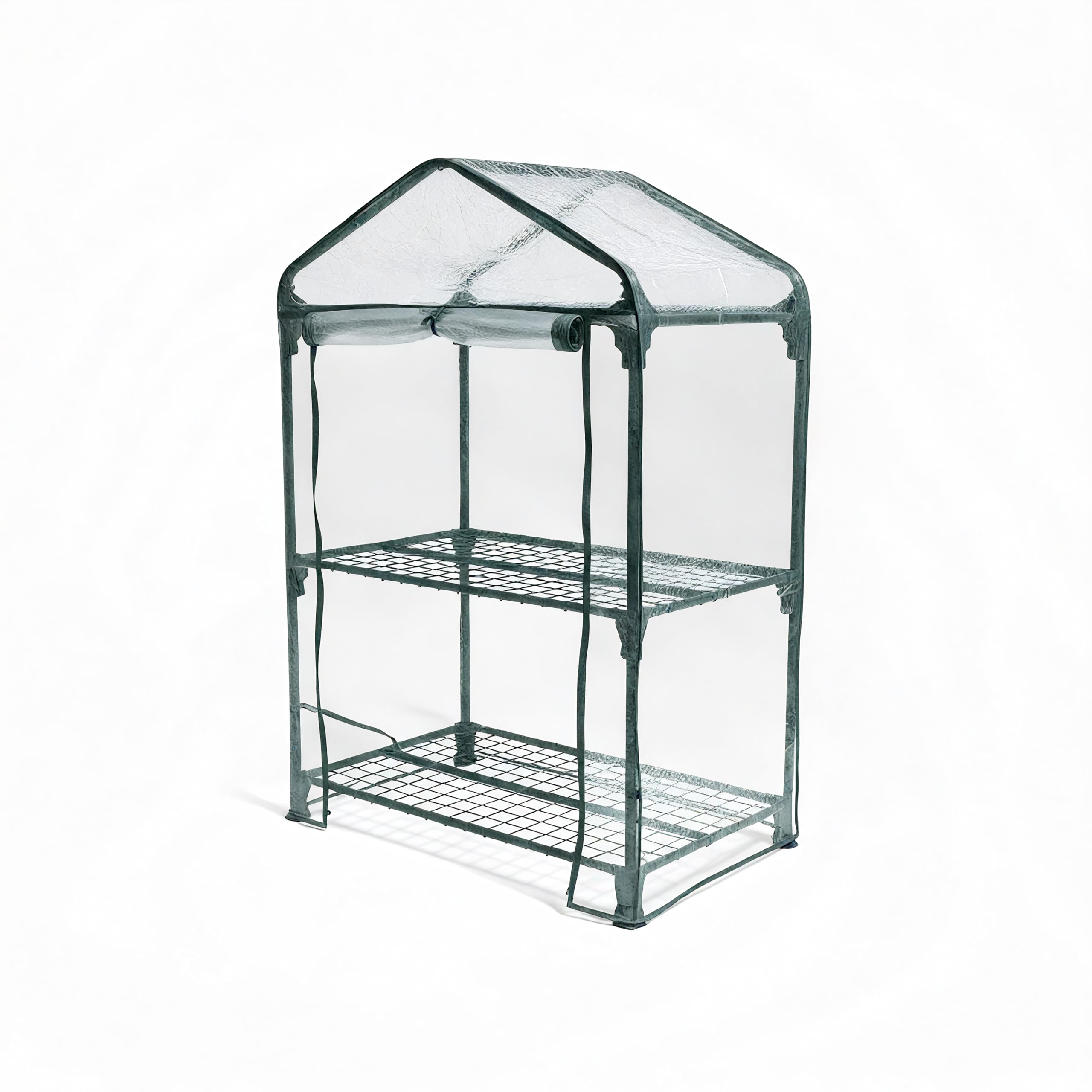 INVERNADERO 2 BANDEJAS PVC (68X49X90CM)