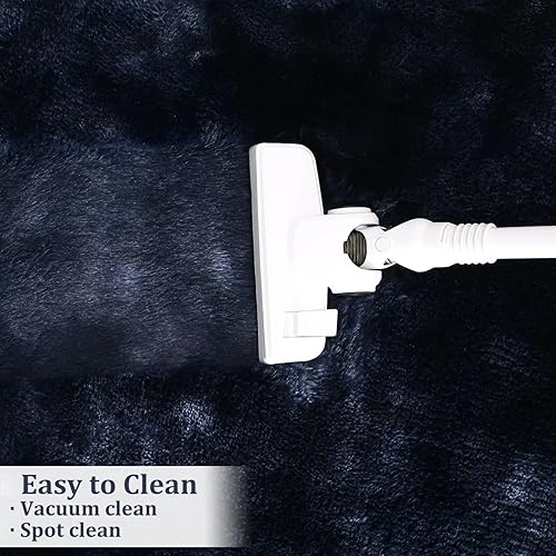 Miniatura 7 de Zacoo Alfombra moderna y esponjosa de 9 x 12 pies, ultra suave, de pelo sintético, alfombra de felpa lanuda para el suelo, para dormitorio, sala de