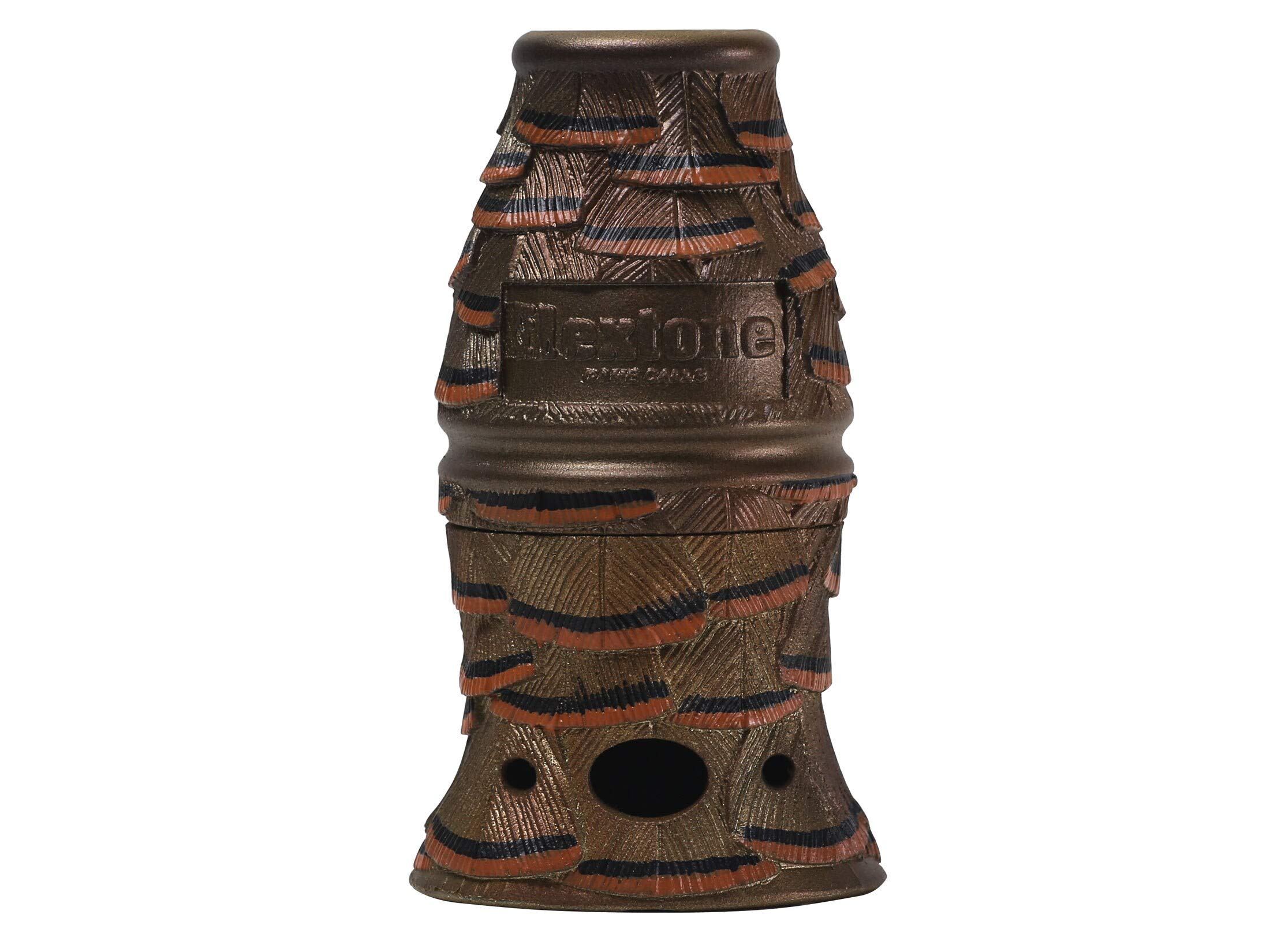Flextone Hunting Loud True-to-Life Realistic Turkey Sounds Easy-to-Use Long Range Calling Thunder Cut'N Hybrid Turkey Game Call (Gen 2)