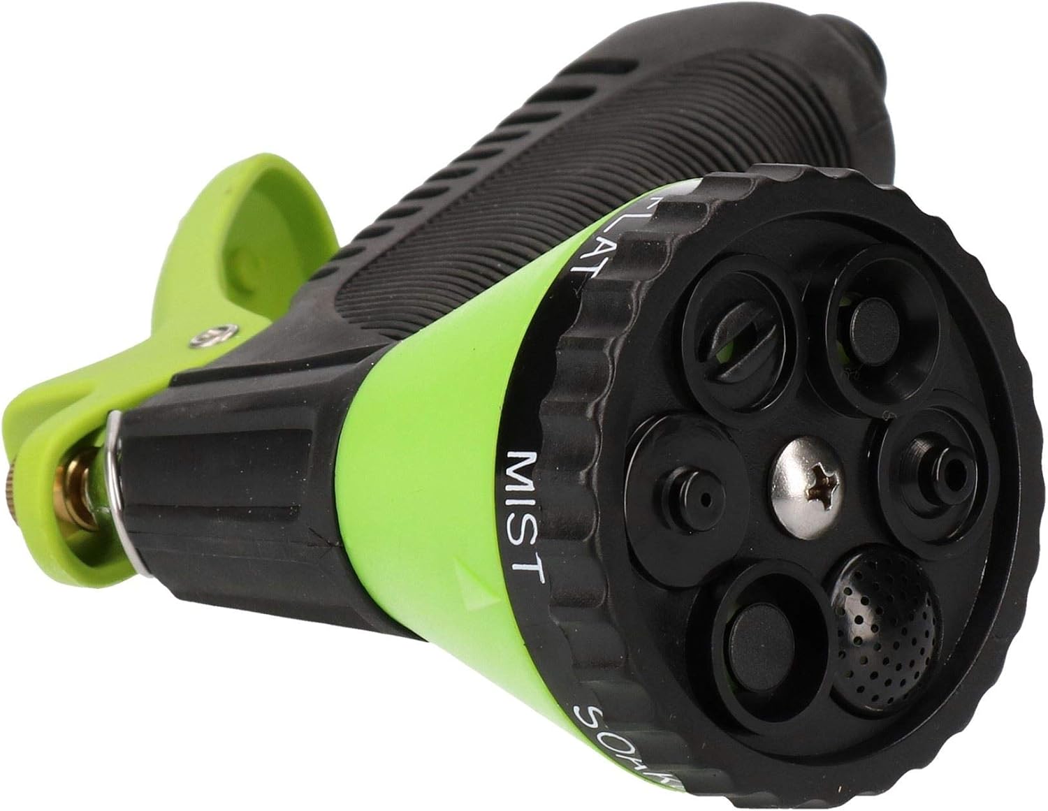 6 Pattern/Function Heavy Duty Water Spray Gun Garden Hose Pipe Watering End