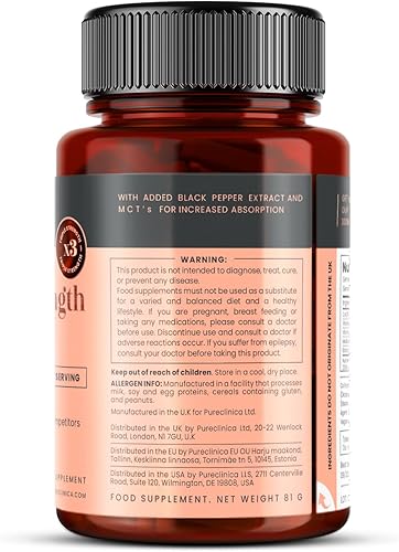 Miniatura 7 de pureclinica Comprimidos fermentados de CoQ10 de 300 mg x 90. Sin OMG, grado USP. Con vitamina C añadida y extracto de pimienta negra para absorción.