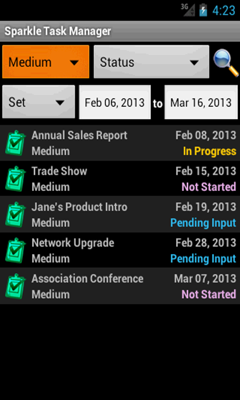 Sparkle Task Manager - App on Amazon Appstore