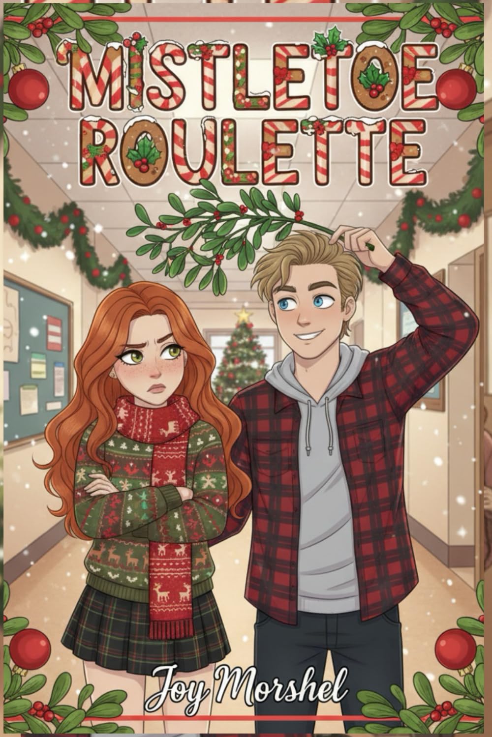 Mistletoe Roulette: A Holiday Enemies-to-Lovers Romance (Joy Morshel Teen Collection)