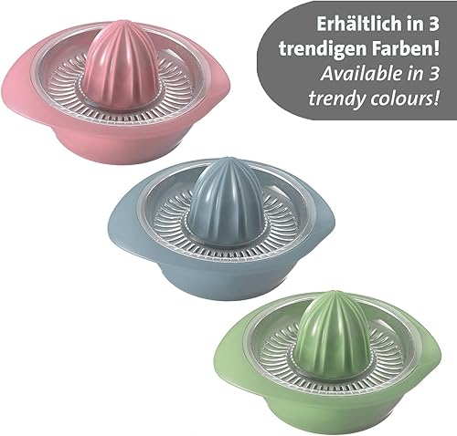 Miniatura 7 de Westmark 3091227M Exprimidor de cítricos de limón con envase, Diámetro 7.4 in, Capacidad 11.8 fl oz, Plástico, Limetta, Verde