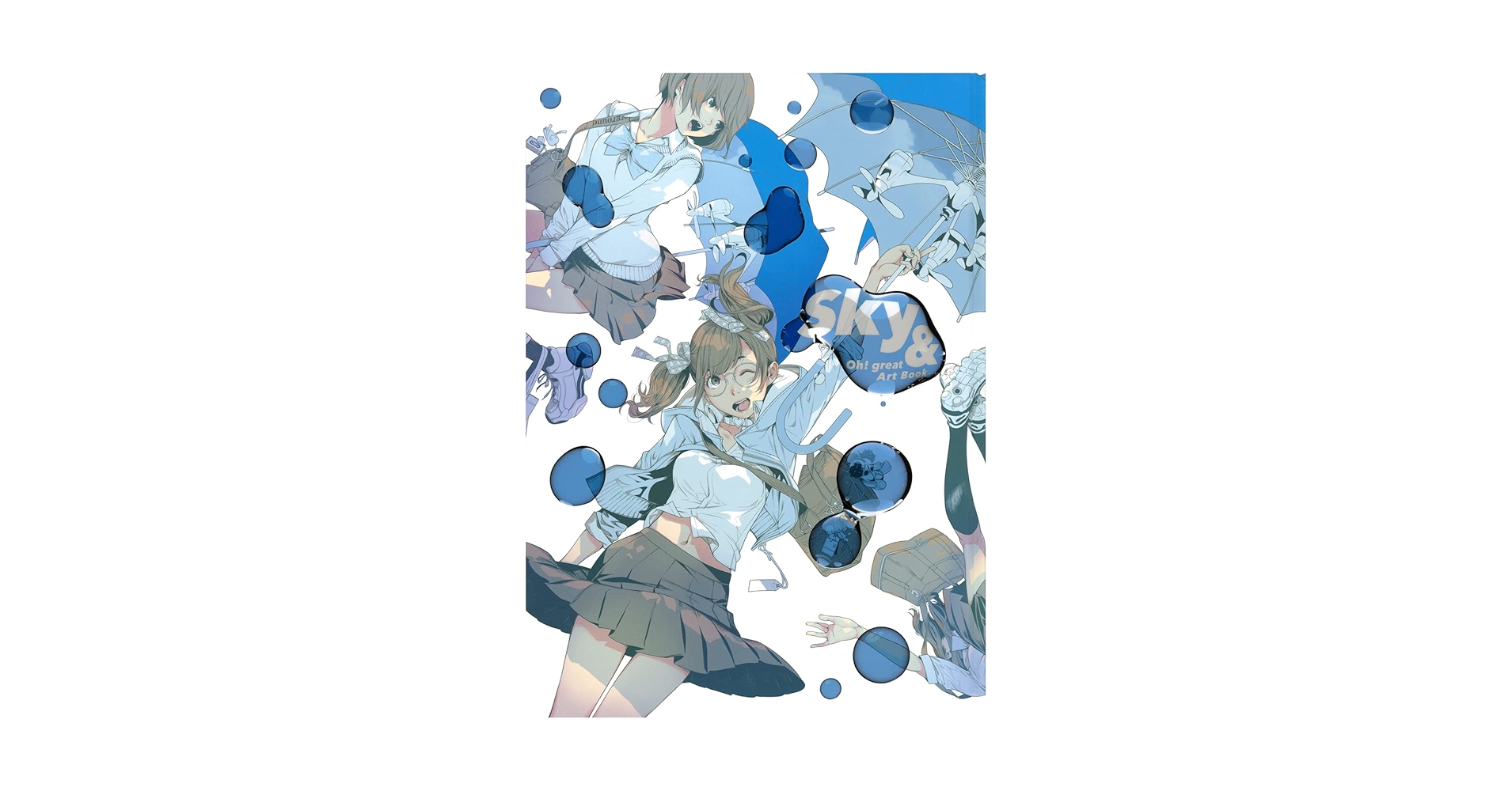 大暮維人画集　Sky & Oh! great Art Book Oh! great Art Book: Sky & (Air Gear,Bakemonogatari etc