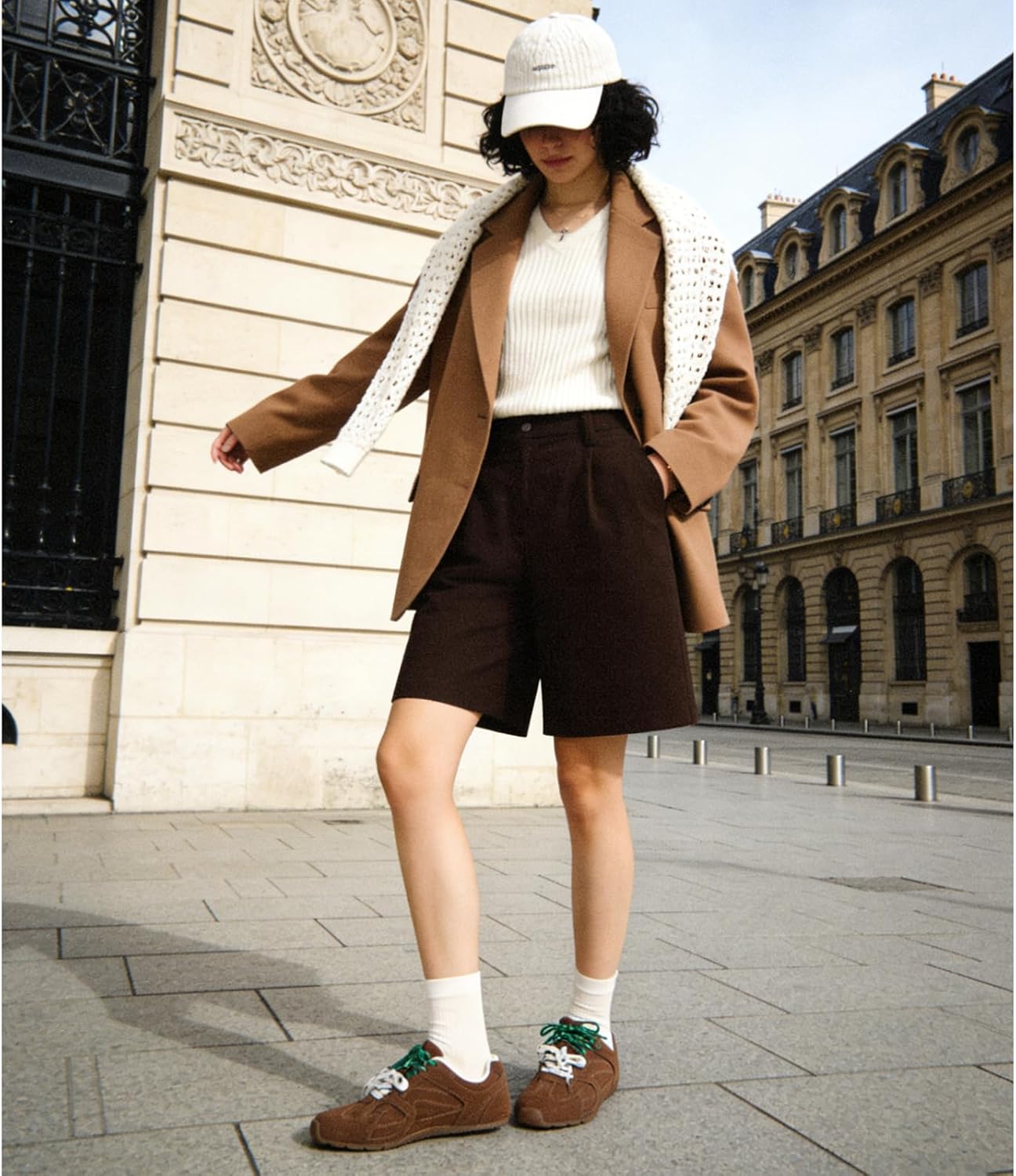 Etebella Womens Retro Lace Up Sneakers Comfortable Lightweight & Non Slip Walking Shoes Round Toe Fashion Casual Barefoot Trainers Shoes - Image 5