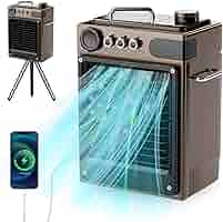 Amazon | ZAPJQL 屋外冷風扇 冷風機【45000mAh大容量バッテリー