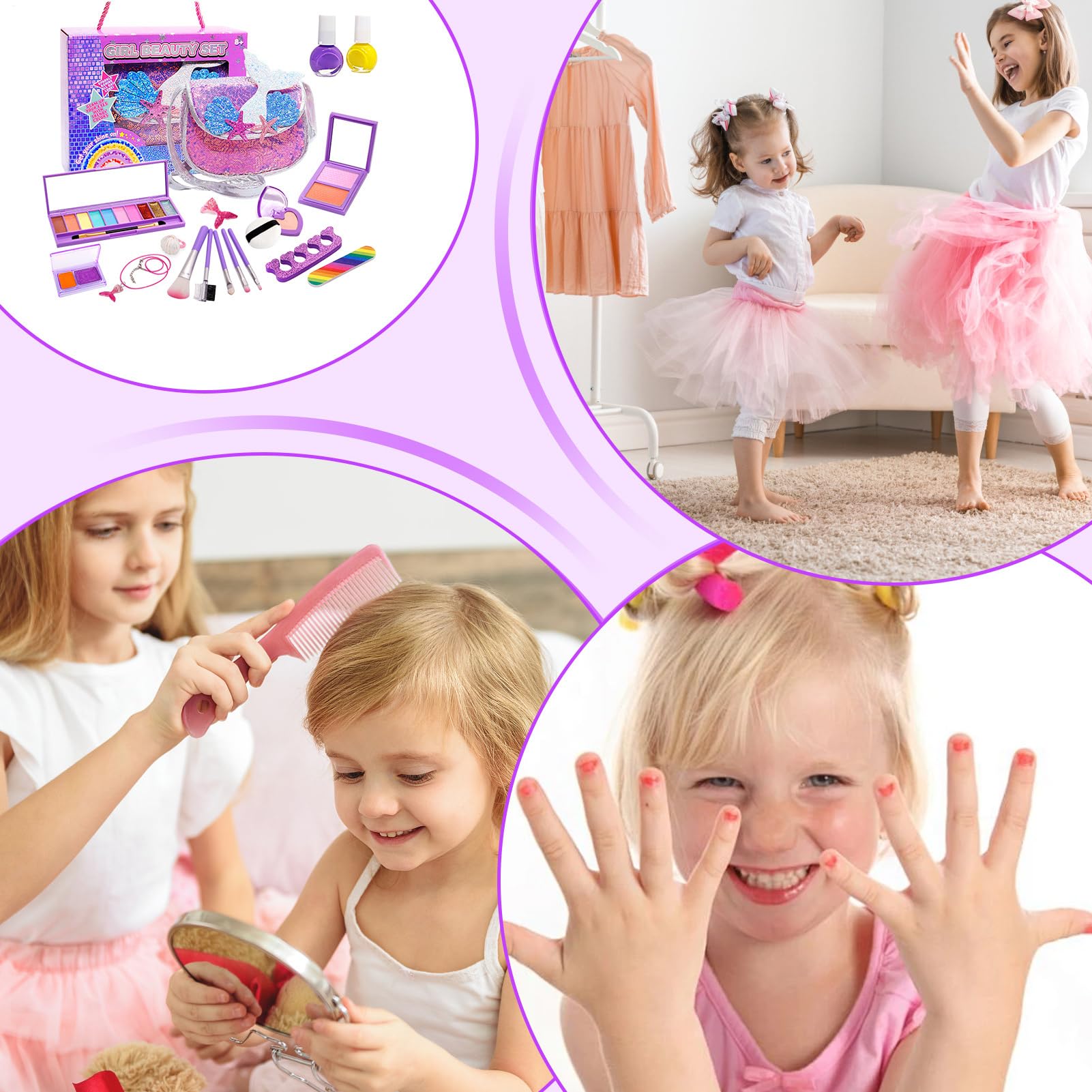 Juego De Maquillaje De Interactivo Y Lavable