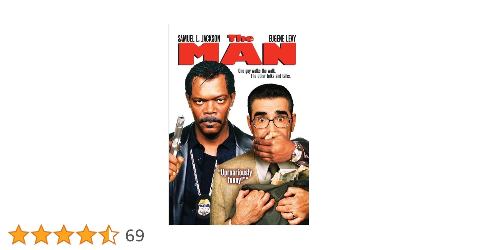 Amazon.co.jp: The Man [DVD] : Eugene Levy, Samuel L. Jackson