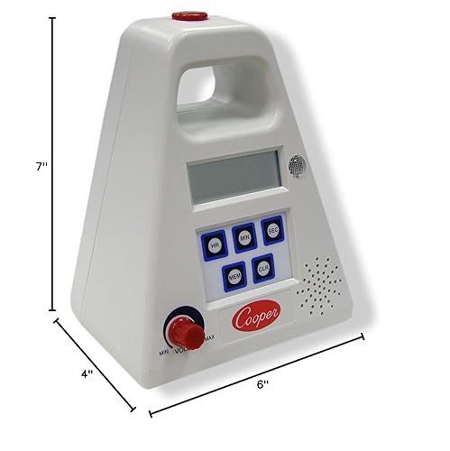Miniatura 2 de Cooper-Atkins - Temporizador digital de estación única grande, 24 horas digital con control de volumen, rango de 24 horas, FT24-0-3.