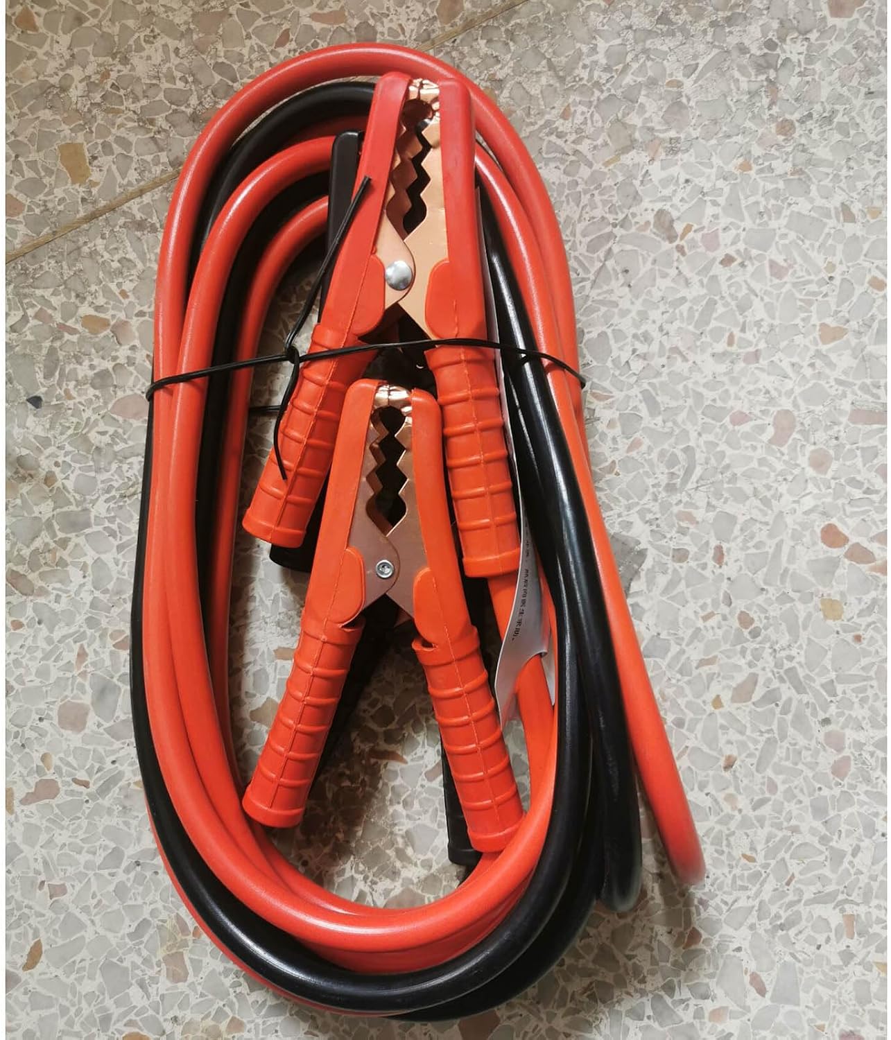 Rengue Car Battery Jumper Cables Pure Copper Booster Cable with Insulated Handle Heavy Duty Clamps for Cars Trucks SUVs and Commercial Vehicles Quick Emergency Start (2.3 Meter/7.55ft 2000A)