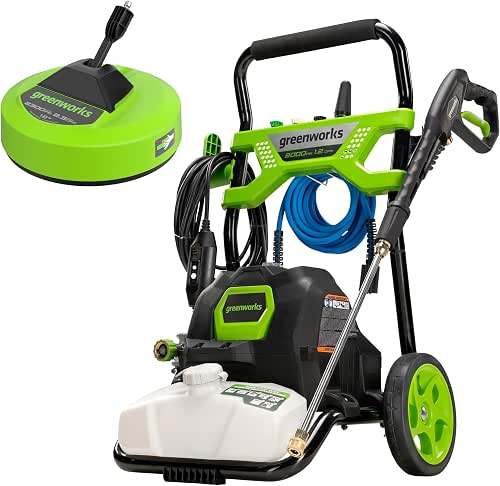 Greenworks Pressure Washer and Surface Cleaner Attachment