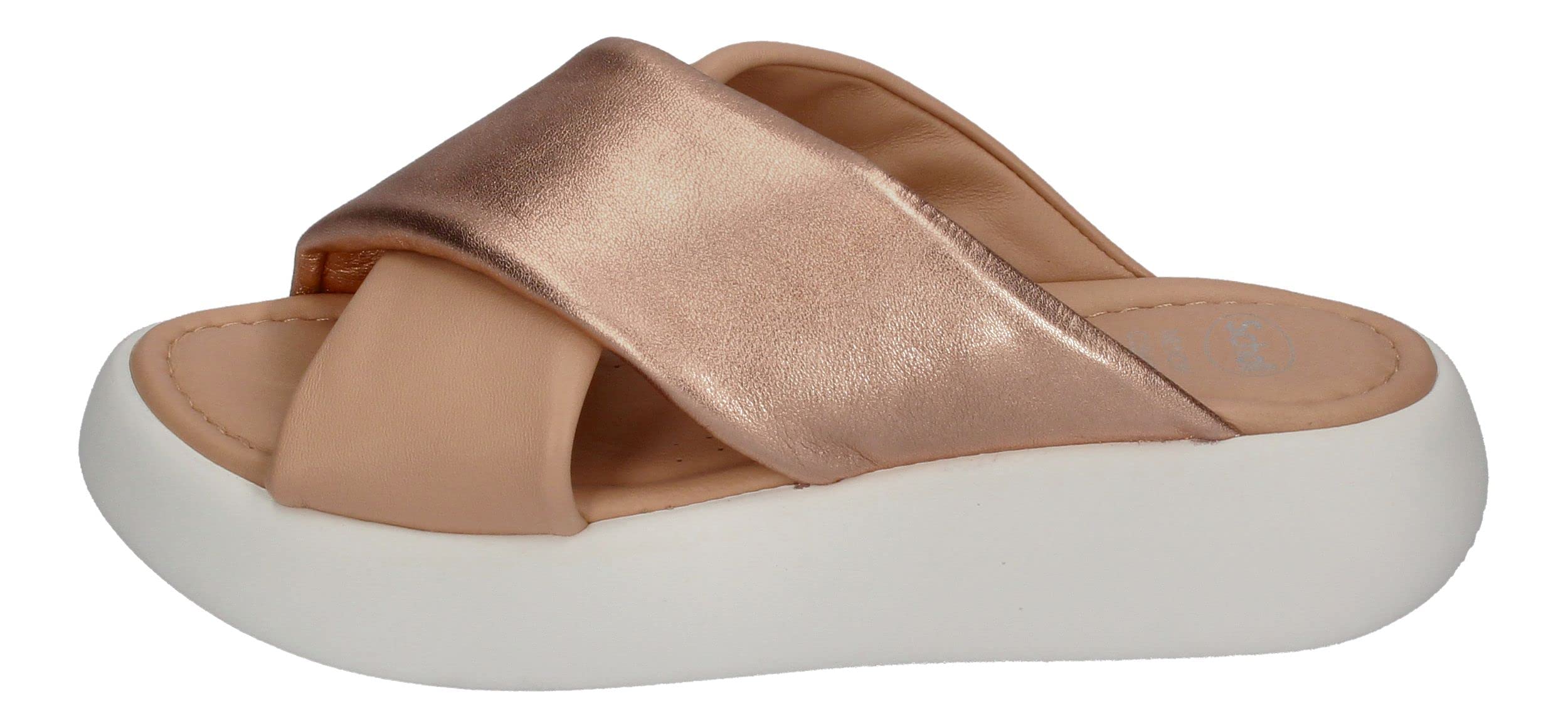 Doctor Scholl Sandalo Boca Cross Light, scarpe ortopediche da donna, rosa chiaro, 37 EU