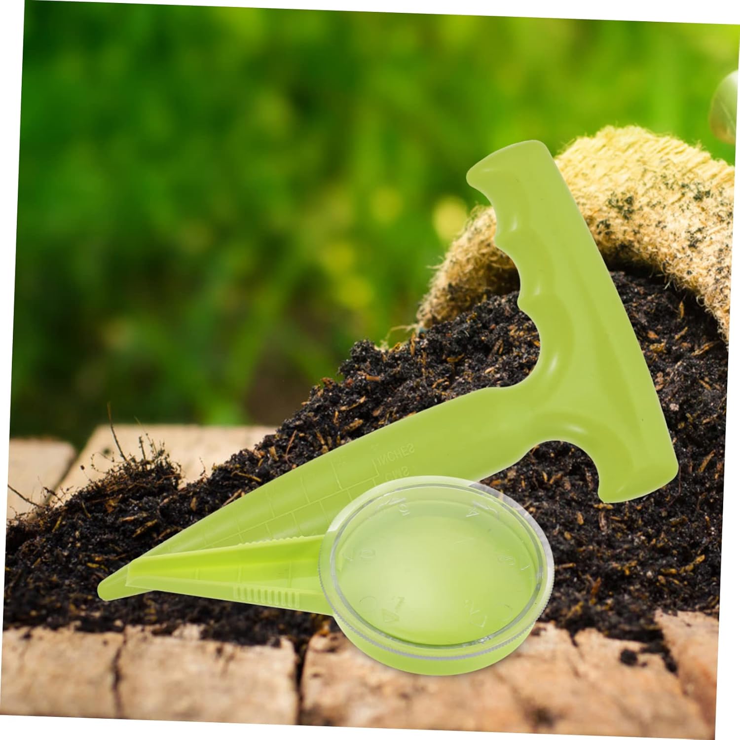 YARNOW 5sets Garden Planting Tool Set Sowing Dispenser for Home Gardening Includes Planter and Fluorescent for Flower and Vegetable Planting