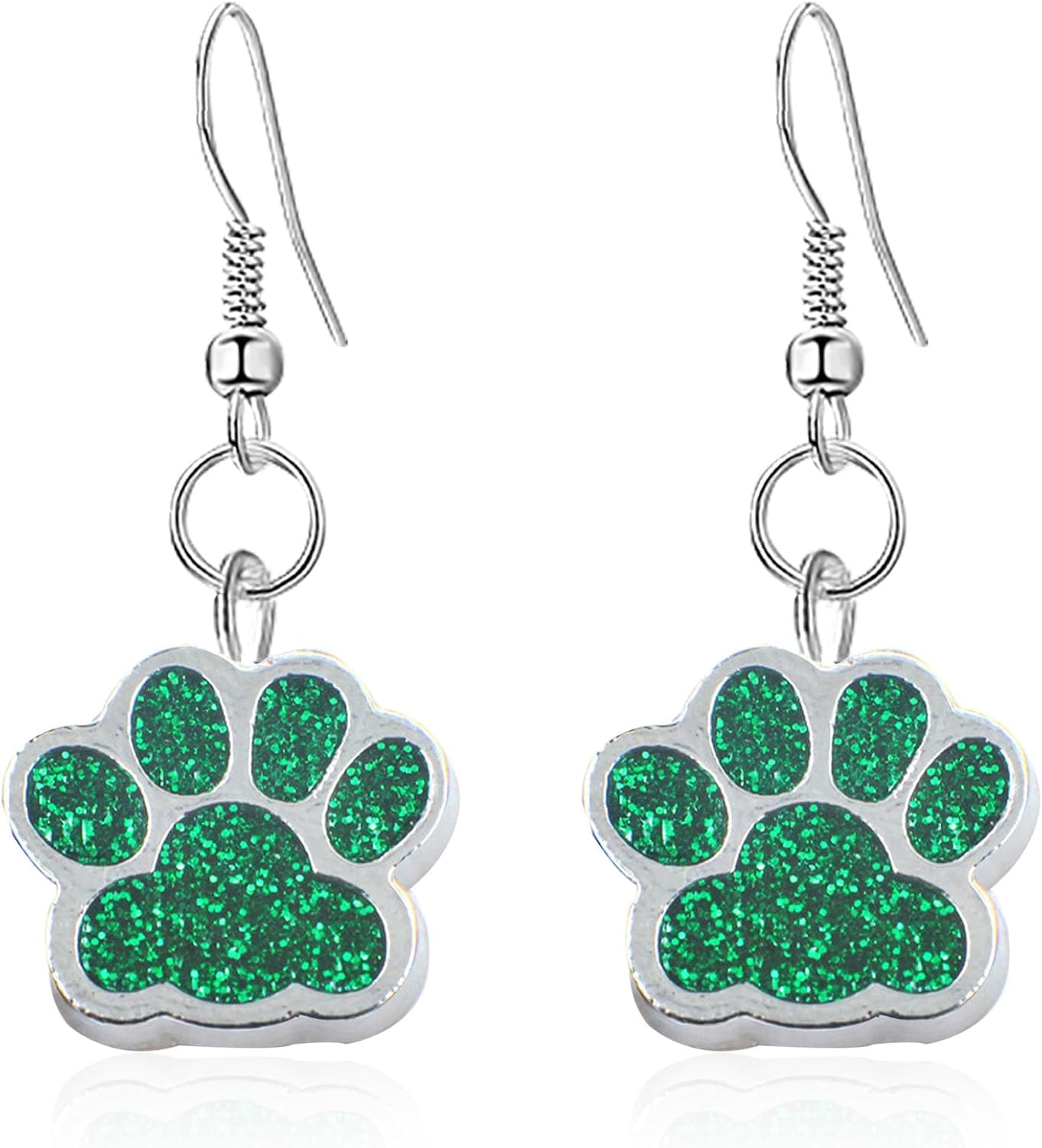 フェザーアゲート×カルセドニー＆コーティングブルートパーズのピアス