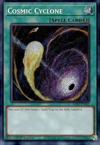 Cosmic Cyclone (Secret Rare) - RA02-EN061 - Secret Rare - 1st Edition