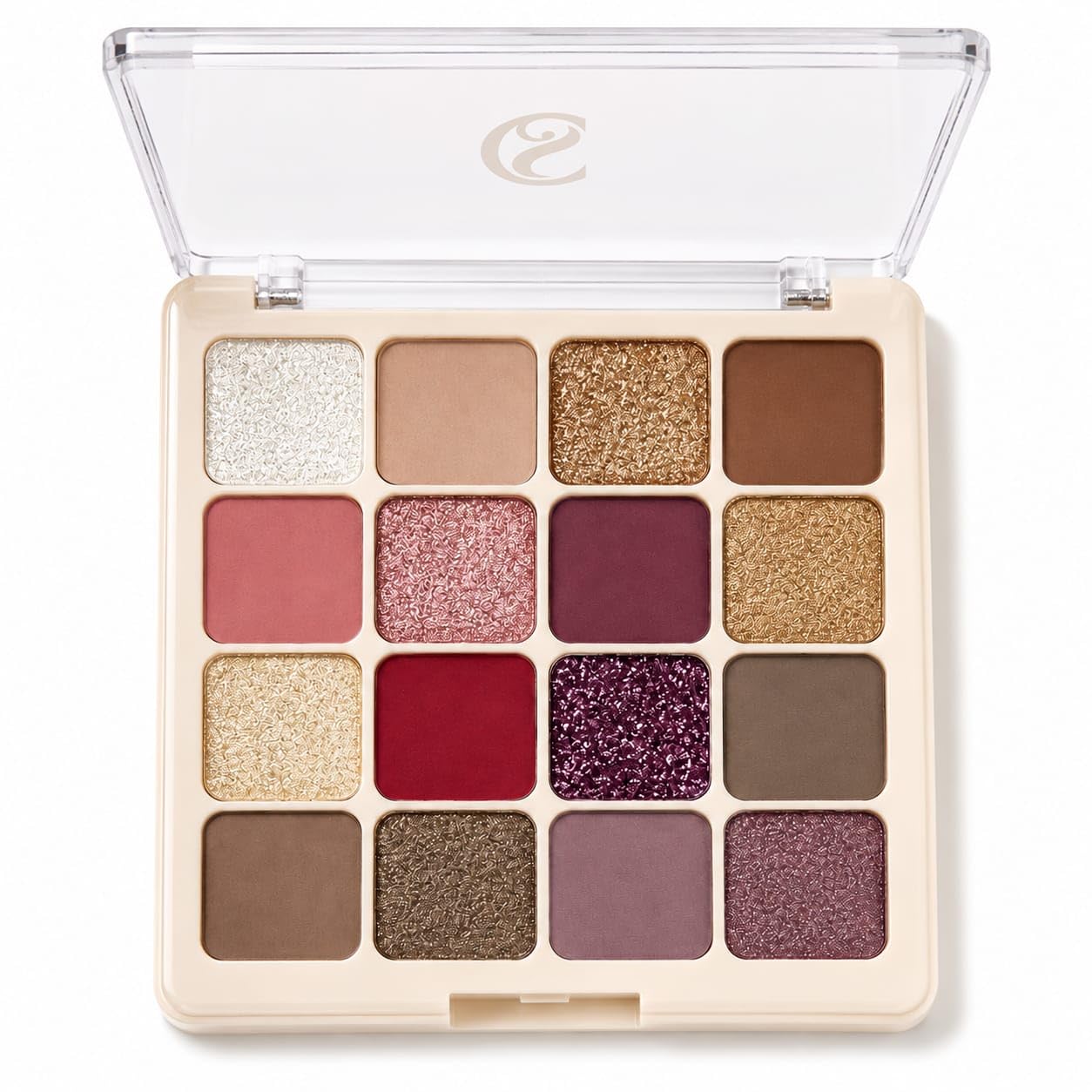 ASFunClub Eyeshadow Palette 16 Matte and Shimmer Glitter Eye Makeup Kit for Women Eye Shadow Kit Girls Makeup Sets Makeup Palette Set Make Up Gift Set for Women Makeup Items for Womenss (Rosegold)-image-34