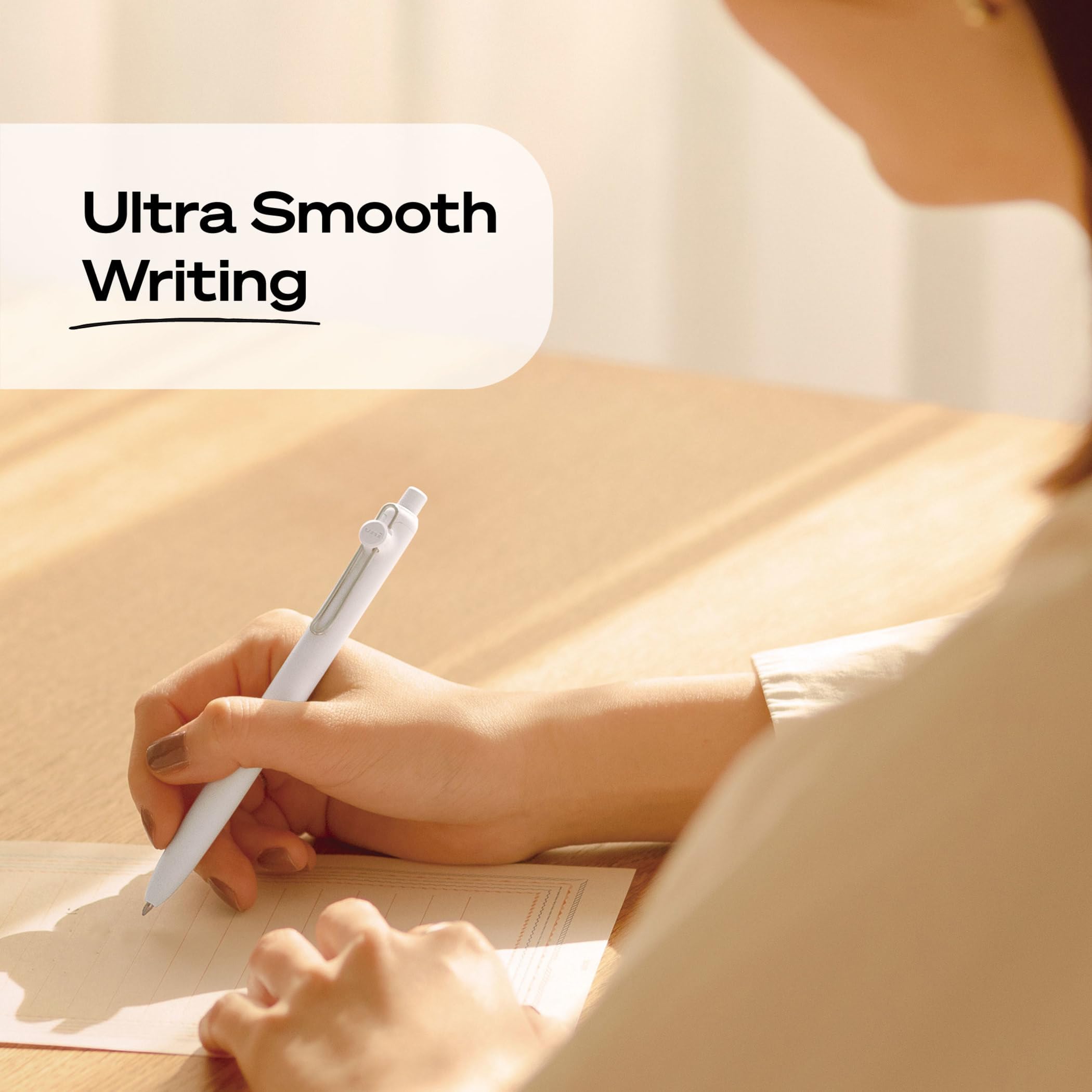 Amazon | Uni-ball Zento ゲルインクローラーボールペン、ブラック中字