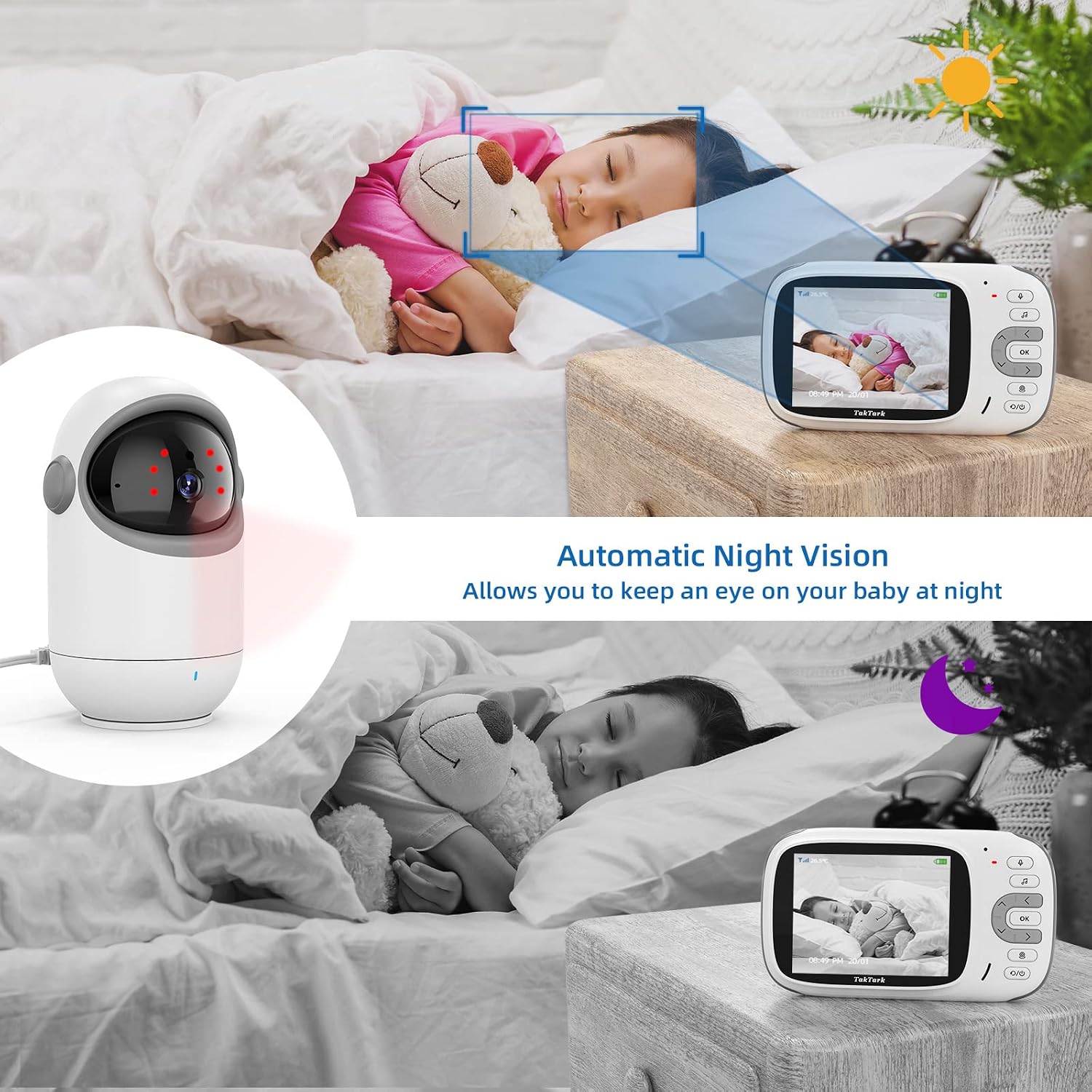 TakTark BM802-EU Automatic Night Vision