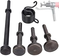 Vista 1 de Juego de brocas de martillo de aire suavizante, kit de herramientas de martillo de aire suavizante de 5 piezas, accesorios de martillo de aire