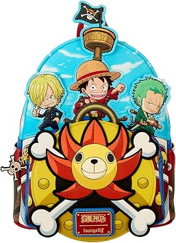 Loungefly One Piece Thousand Sunny Ship Mini Backpack
