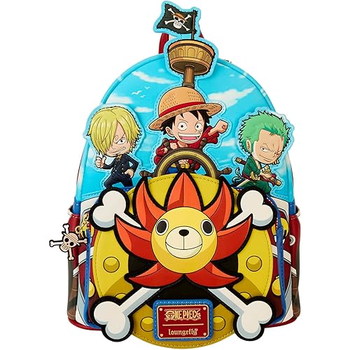 Loungefly One Piece Thousand Sunny Ship Mini Backpack