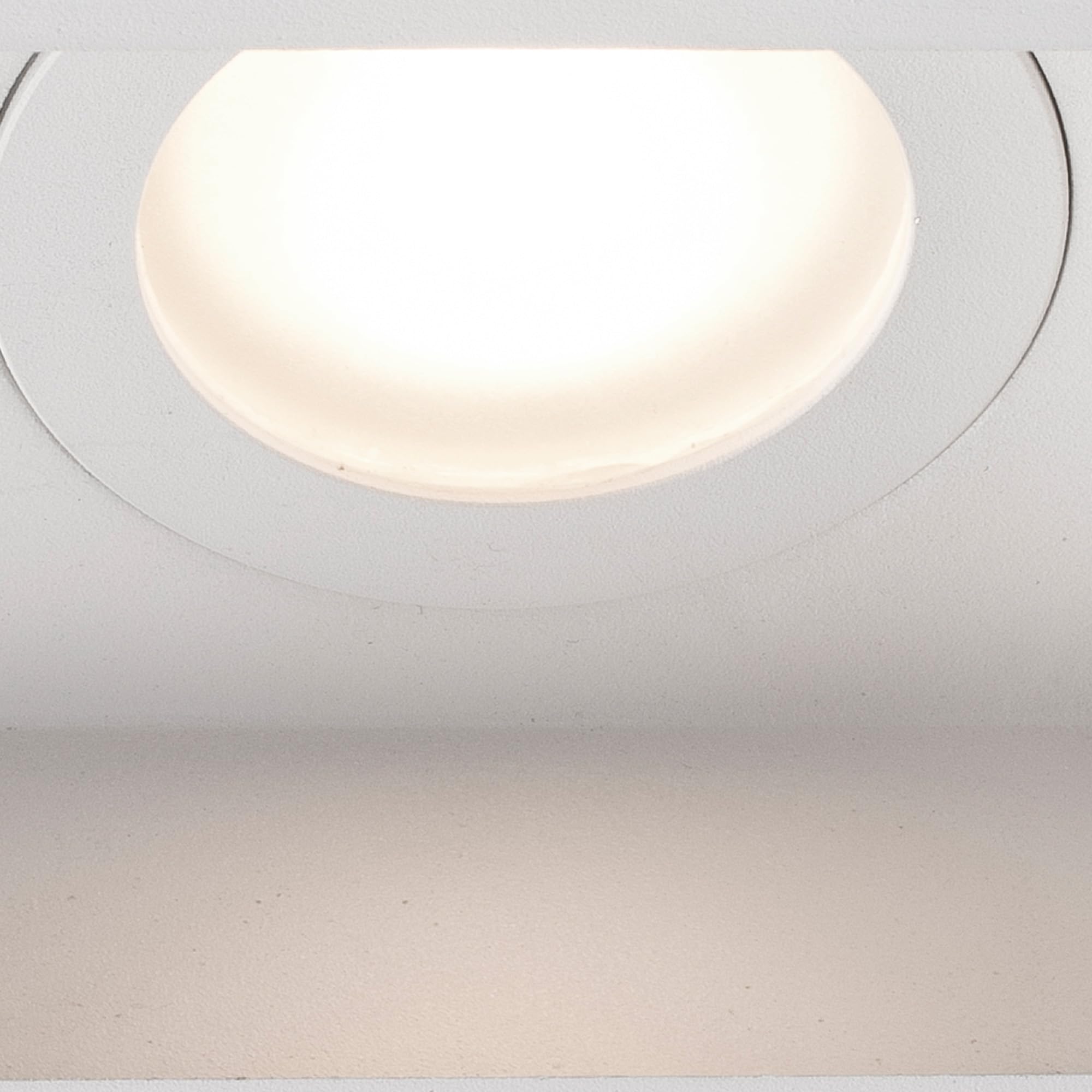 Faro Barcelona 40124 - HYDE SQ 2L Empotrable blanco cuadrado
