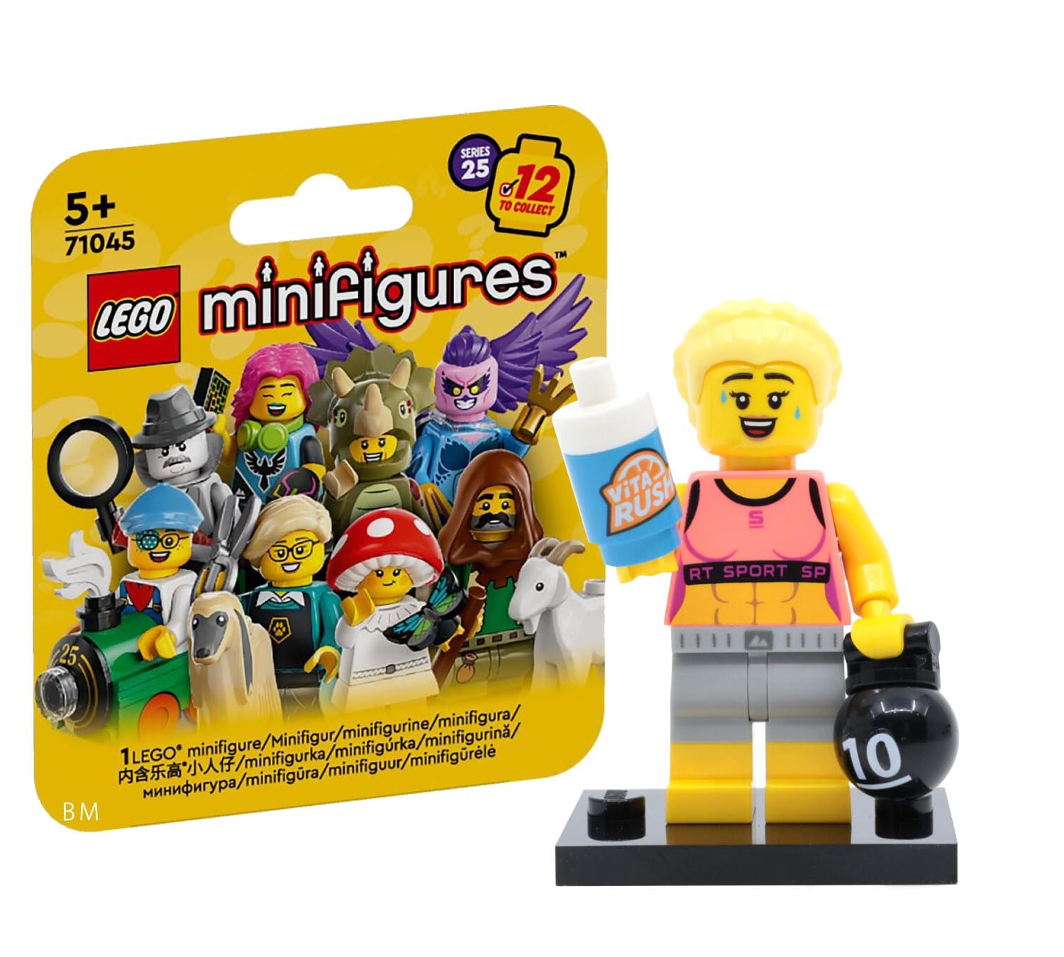 Amazon.co.jp: レゴ(LEGO) ミニフィギュア シリーズ25 フィットネス