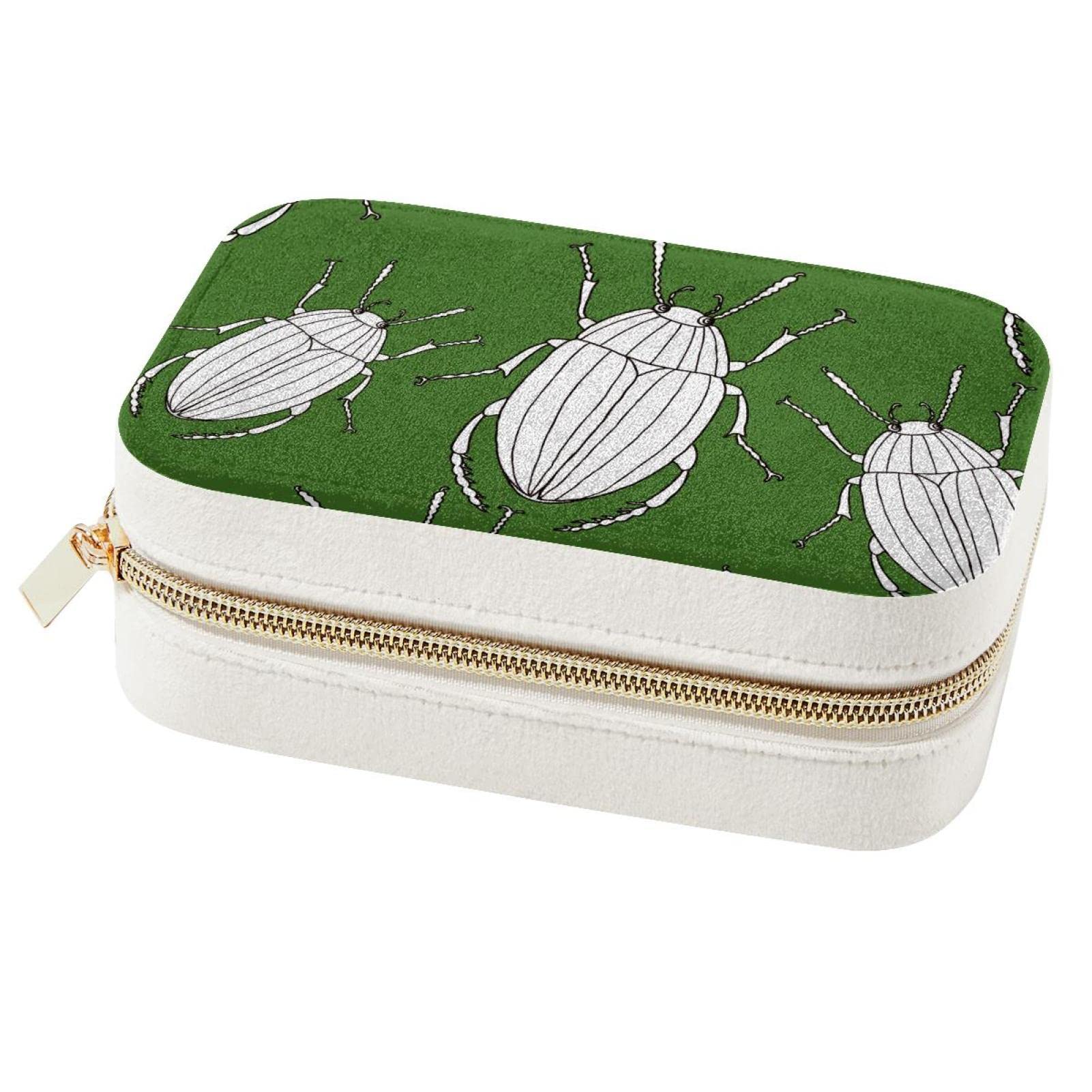 Boîte à bijoux de voyage portable, cadeau idéal pour femmes et filles