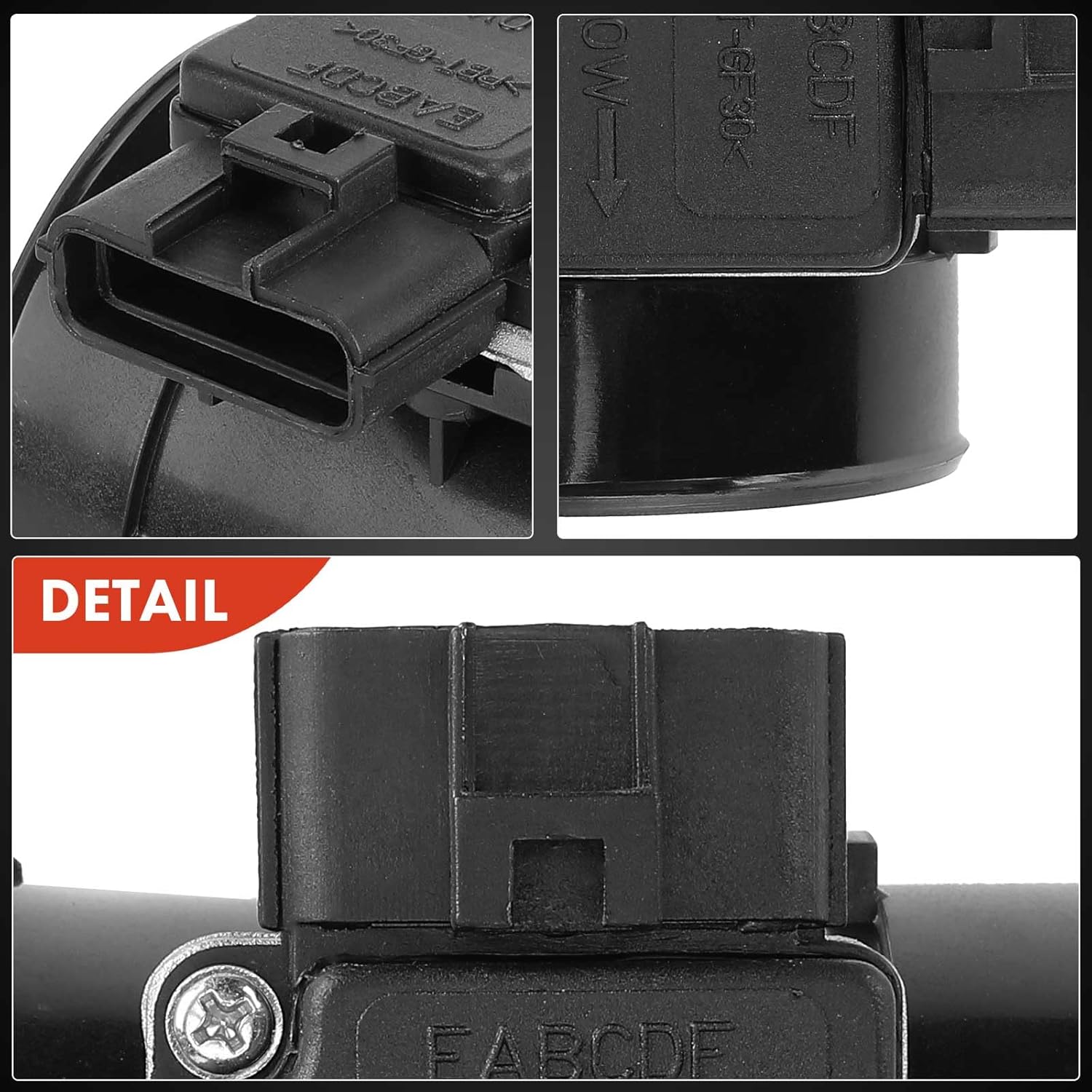 A-Premium Mass Air Flow Sensor Meter [4 Pins] Compatible with Ford F-150 1997-2005, F-150 Heritage 2004, Taurus, E-150, E-250, Contour, Windstar & Mercury Cougar/Mystique 1999-2000, Sable 1996-1999