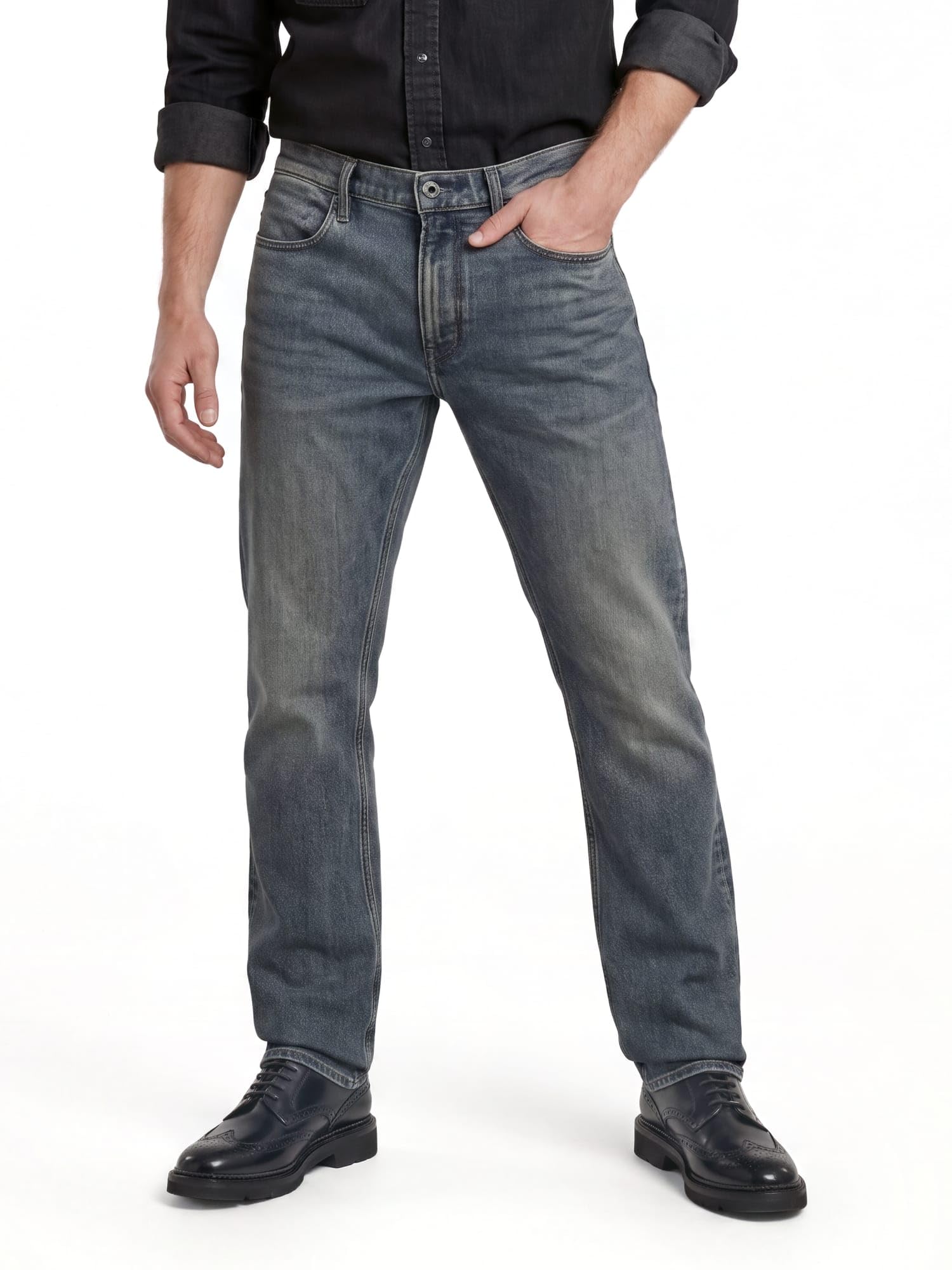 G-STAR Homme Jean Mosa Straight, Bleu (antic sand blast D23692-D775-G803), 29W / 30L