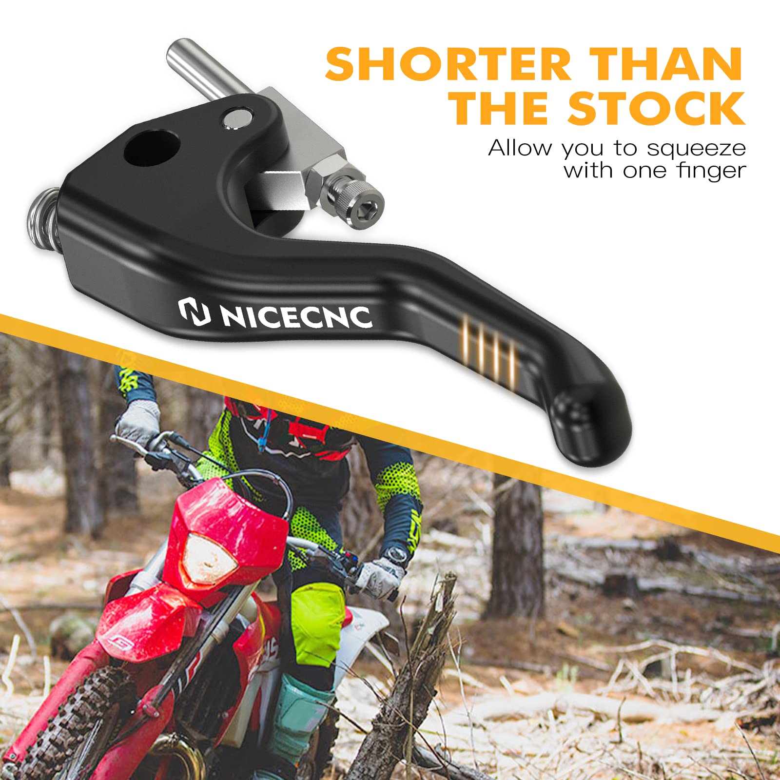 NICECNC Motorcycle Clutch Brake Handle Lever Compatible With GasGas EC