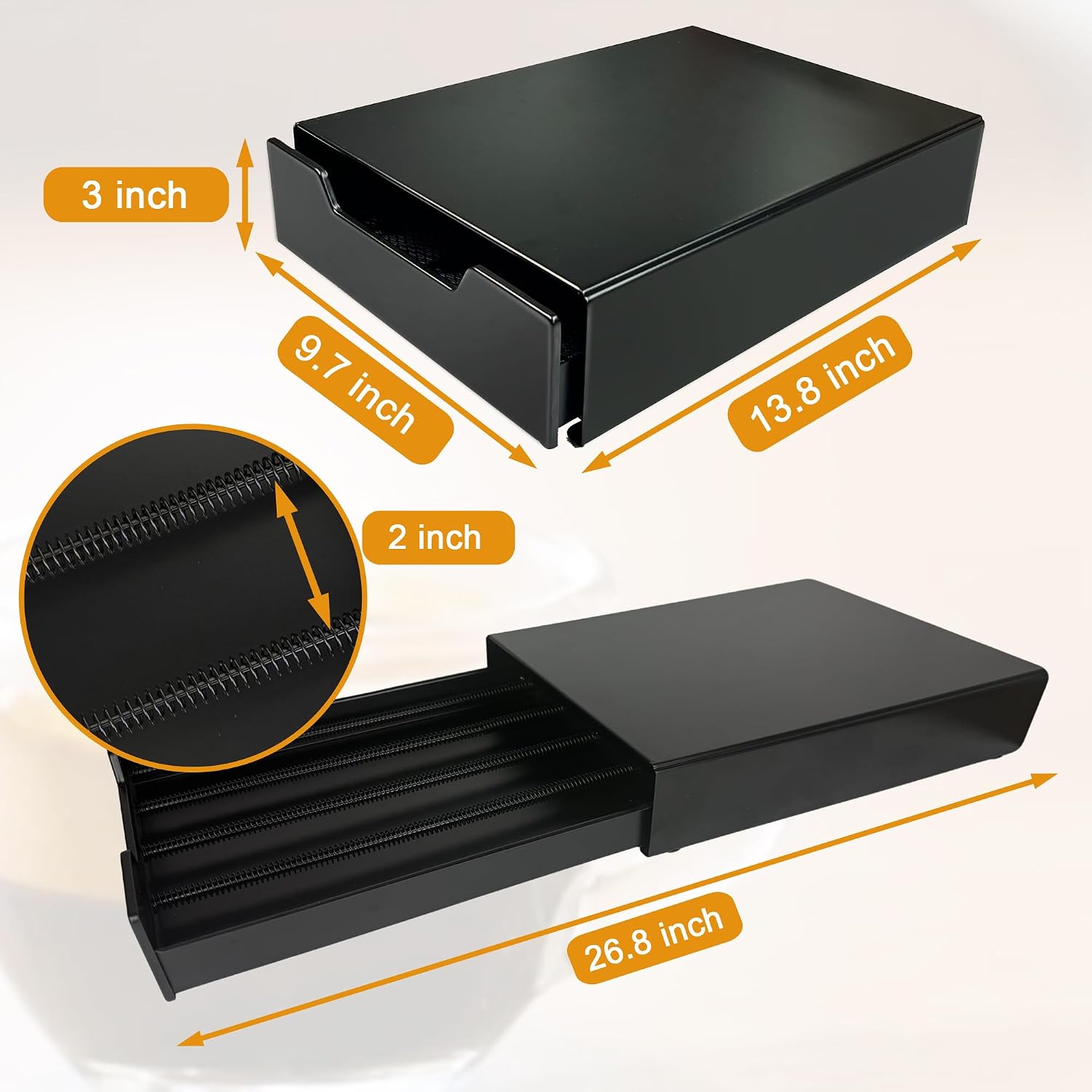 Coffee Pod Holder Drawer for Nespresso Vertuo Line Capsule