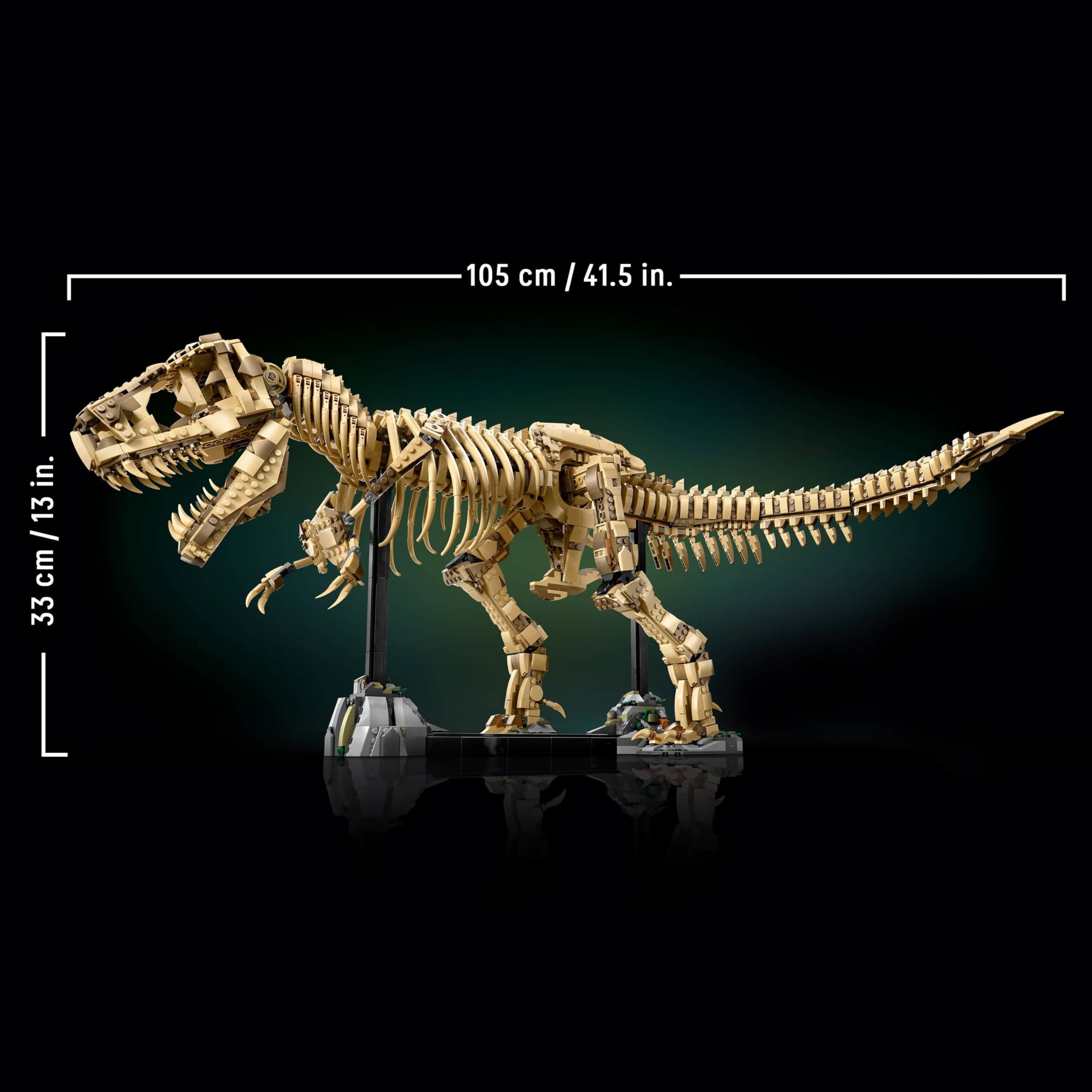 LEGO Jurassic World 76968 Les Fossiles de Dinosaures : le Tyrannosaurus Rex - Pour Adulte