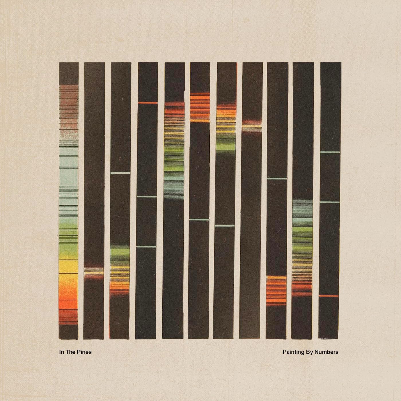 PAINTING BY NUMBERS (TRANSPARENT ORANGE VINYL) por In the Pines — capa do álbum