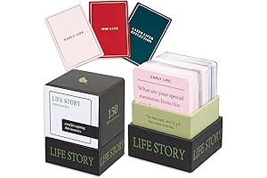 Life Story Interview Kit Cards - Conversation Starters to Relive and Share Your Past